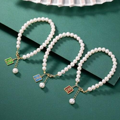 925 sterling silver gold-plated natural pearl happy bracelet cloisonne ladies temperament bracelet for women