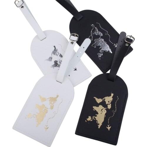 1Set PU Leather Luggage Bag Tag Passport Case Cover Wallet for Couples Honeymoon Wedding Gift Travel Organizer