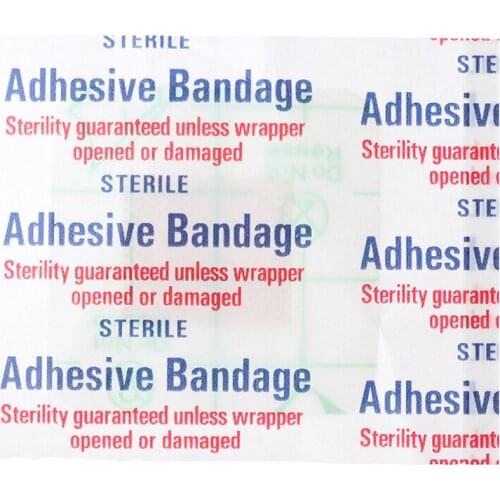 50PCs adhesive bandage Wound Dressing Band aid Bandage Large Wound First Aid baby care