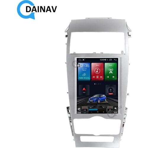 VertiHD screen Car Multimedia DVD Player For Lincoln MKZ 2017 2018 2019 2020 Telsa Style Car Stereo Radio GPS Navigation