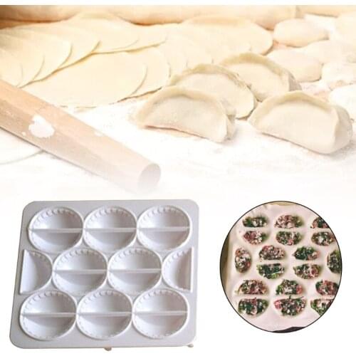 Pelmeni Mold Dumpling Maker Mould Kitchen Dumpling Maker Form Hole Ravioli Molds Press Dumplings Mould Cooking Gadget 18 Holes