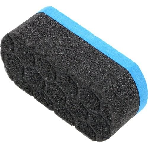Car Wash Sponge Wax Foam Polishing Sponge Auto Care Soft Detailing Cleaning Tool Hex Waxing Buffing Applicator Pad