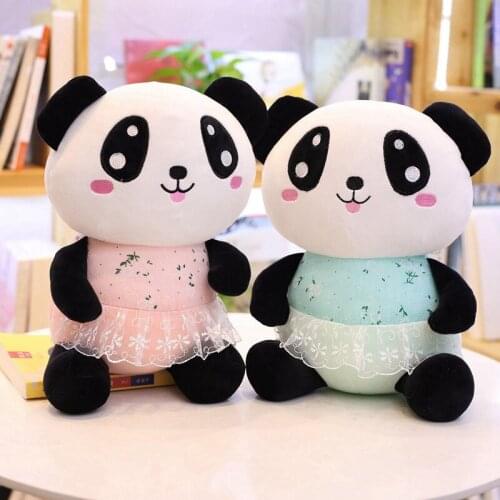 35cm/50cm Lovely Panda Plush Toy Soft Cartoon Animal Panda Bear Stuffed Doll Home Decoration Toys Sofa Pillow Girls Best Gifts