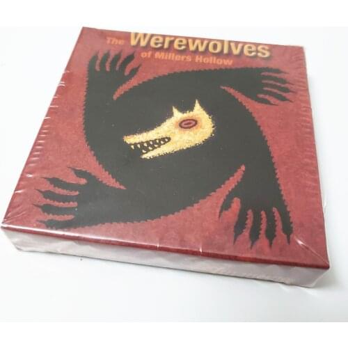 Werewolves Board Game full English version for home party adult Financing Family playing cards game 24 cards