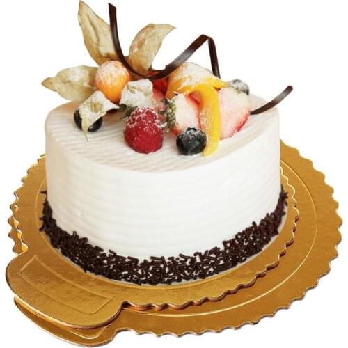 New 10Pcs Cake Mats Golden Bottom Round Square Paper Dessert Trays 4 6 8 10 inch Kitchen Baking Mat