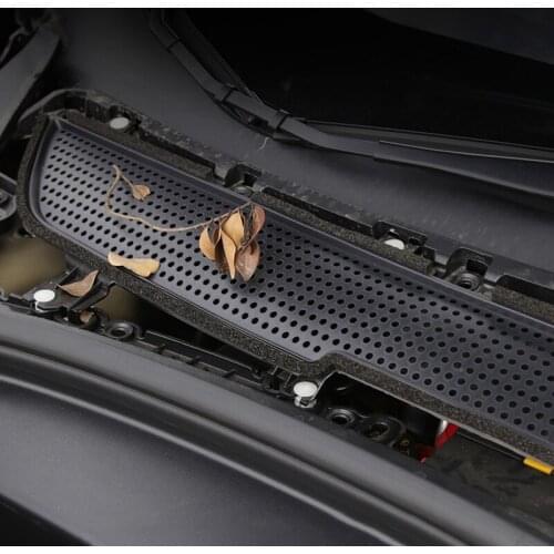Suitable for Tesla Model3 air Prevent insects and leaves inlet protective cover interior modification accessories decoration