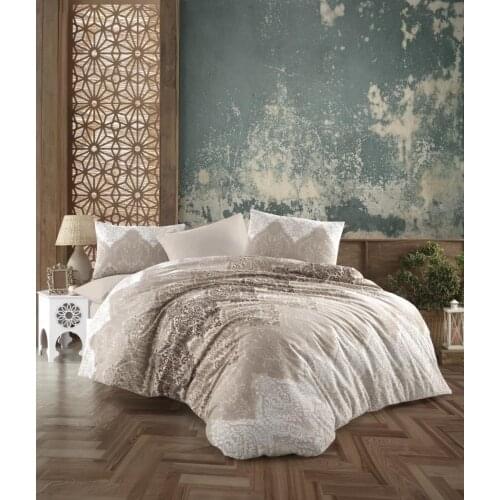Duvet Cover World Single Personality Ranforce Duvet cover set Dila Coffee