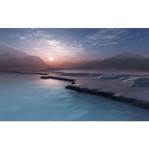 Full Round drill 5D DIY Diamond embroidery Landscape Sunset Diamond Painting Cross Stitch Rhinestone Mosaic decoration