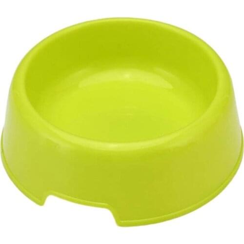 Practical Pet Bowls for Cats and Dog Durable Bowl for Puppy Non-Toxic Kitten Food Water Bowl Eco-friendly Candy Color Pet Bowl G