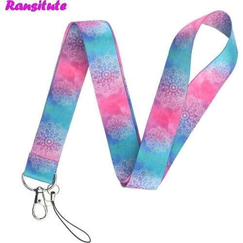 R581 Star Yoga Lanyard Neckband Key ID Card Mobile Phone Strap / DIY Mobile Phone Belt Badge Holder