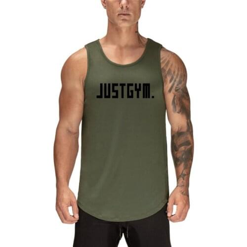 Gym Mens Workout Clothing Summer Fitness Casual Sports Mesh Tank Top Musculation Bodybuilding Singlets Sleeveless Quick Dry Vest