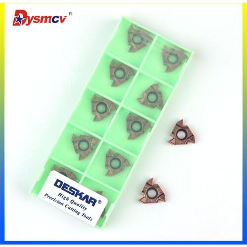 DESKAR 16ERM 16IRM 1.0ISO 1.5ISO 2.0ISO 2.5ISO 3.0ISO 11W 14W AG55 AG60 LF6118 Carbide Insert CNC Lathe Tool for Stainless Steel