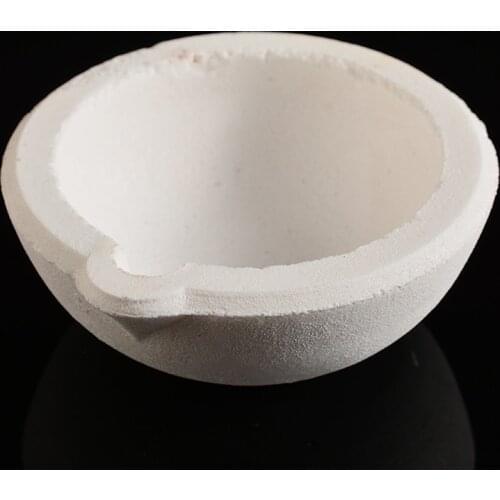150g Jeweler Crucible Pot Melting Melt Metal Jewelry Casting Quartz Silica Melting Crucible Dish Bowl Pot Casting