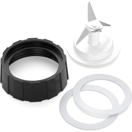 Blender Replacement Parts for Blender Blade with Jar Base Cap and 2 O Ring Seal