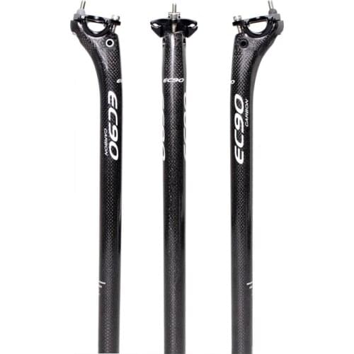 2020 New EC90 Full Carbon MTB Bicycle seatpost seat tube road Bike Seatpost broken wind seatpost New particle paint design