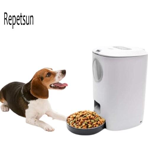 New 4.5L Pet Feeder Pet Dispenser For Cat And Dog Travel Supply Automatic Smart Slow Feeder Dispenser Fixed Time Amount Of Food