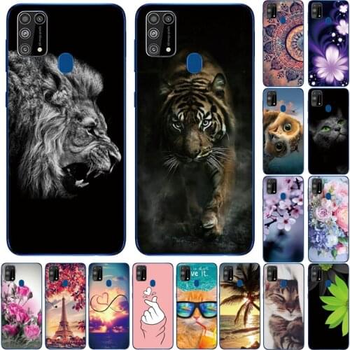 For Samsung Galaxy M31 Case 6.4" Silicone Soft TPU Protective Shell Cover Phone Case for Samsung M31 M 31 M315 Case Bumper Coque