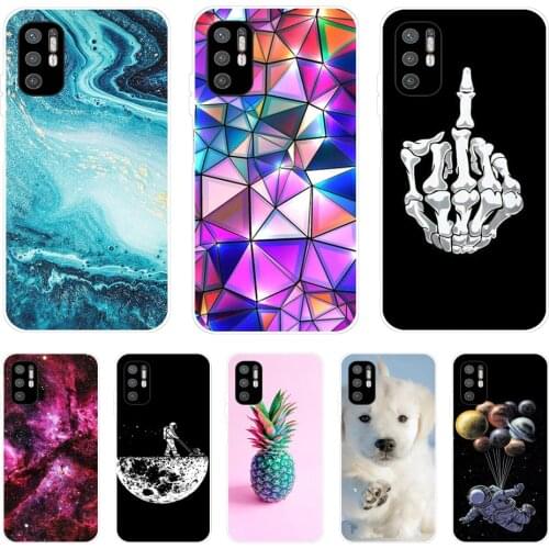 For Xiaomi Redmi Note 10 10S Case 4G 5G Silicon Soft Tpu Back On Redmi Note 10 Pro Global Phone Cover Note10 S Bumper Etui Funda