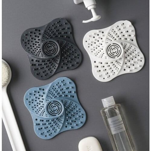 ADOREHOUSE Square Sink Filter Leaky Net Sucker Sundries Hair Strainer Bathroom Toilet Kitchen Sink Helper Accessories Gadgets
