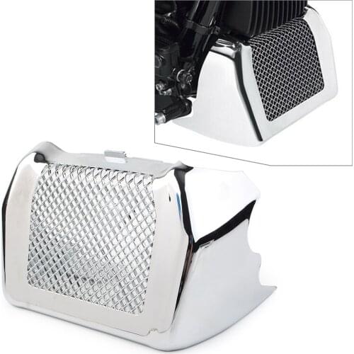 Chrome Motorcycle Oil Cooler Cover Kits For Harley Touring FLHR FLHRC FLHX FLHXS FLTRX FLRT 2017 2018 2019 2020 ABS Plastic