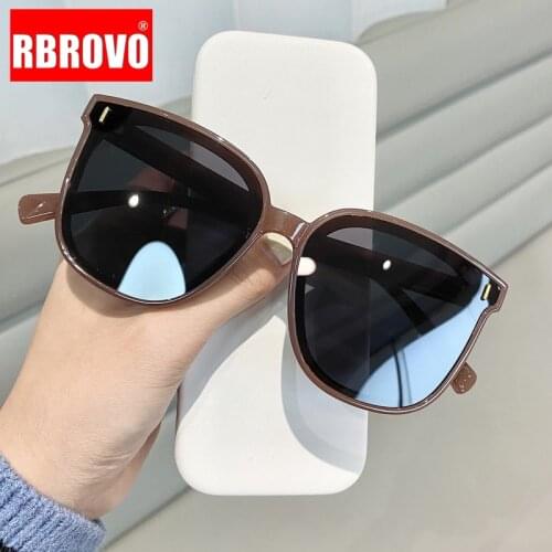 RBROVO Square Sunglasses Women Retro Brand Designer Sunglasses Women Oversized Sunglasses Women 2021 High Quality Gafas De Mujer