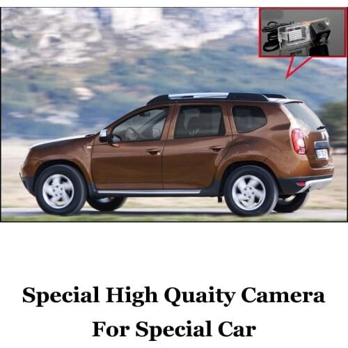 LiisLee Car Reversing image Camera For Dacia Duster 2009~2020 High Quality Night Vision HD WaterProof Rear View back Up CAM