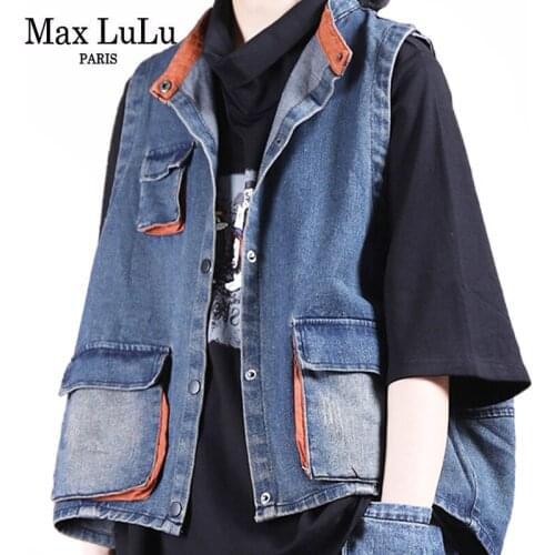 Женские зимние жилеты Max LuLu China At AliExpress