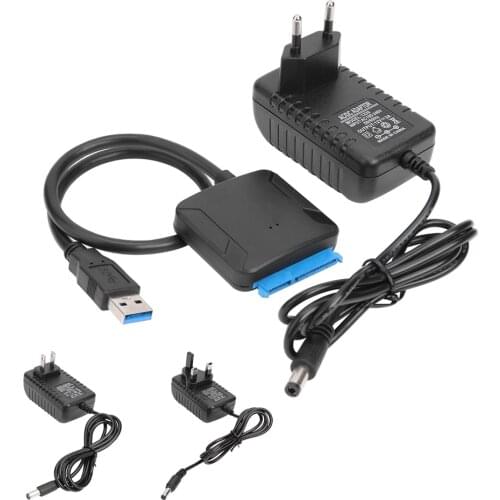 USB 3.0 To SATA 3 Cable SATA To USB Adapter Convert Cables Support 2.5/3.5 Inch External HDD SSD Hard Disk Drive Adapter New