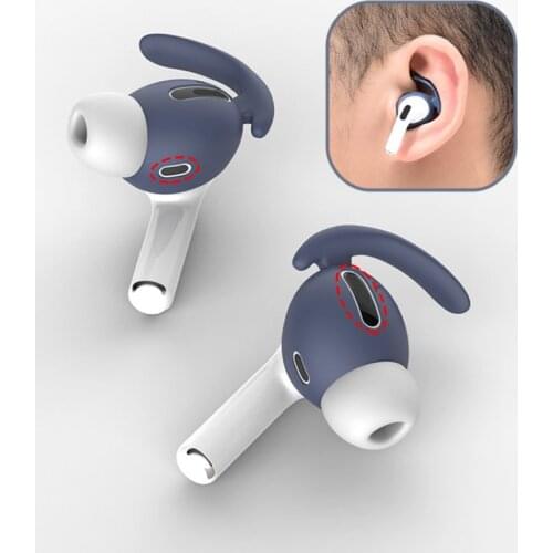 Silicone Earbuds Earpods Case for Airpods Pro Anti-lost Eartip Ear Hook Cap Cover for Apple Airpods Bluetooth Earphone Accessory