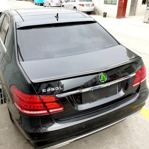 For 2008-2015 Benz W212 Roof Spoiler ABS Material Car Rear Wing Primer Color Rear Spoiler For Benz W212 E320L E260L E300L E63