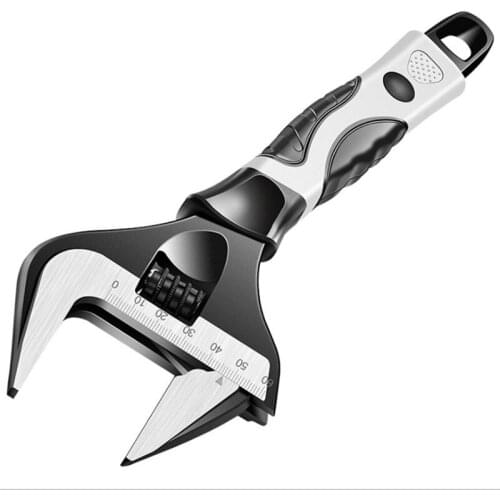 Hot Professional Adjustable Wrench Universal Spanner Key Nut Wrench Large Opening Adjustable Spanner Repair Hand Tools