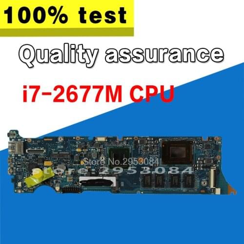 UX31E Motherboard i7-2677M CPU 4G For Asus UX31E Laptop motherboard UX31E Mainboard UX31E Motherboard test 100% OK