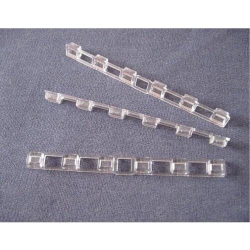 #AHC-7.6 High quality 2835 Led Lens, Conjoined lens, Size: 88X7.6X4mm, Angle: 180 deg, Clean Surface, PMMA materials