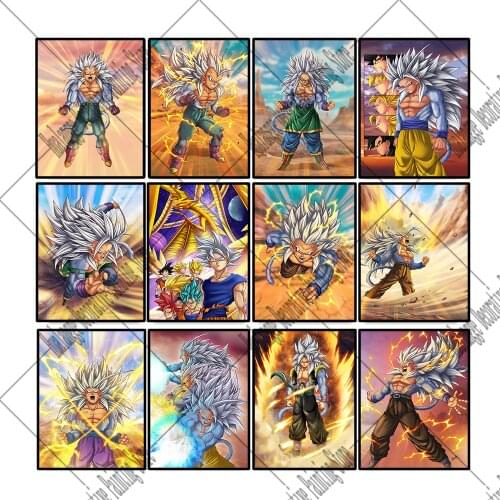 Japanese Anime Sea Dragon Ball Goku Character HD Canvas Painting Picture Cuadros Wall Art Decoration Mural Modern Home Decoratio
