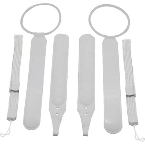 Anti-off Hand Knuckle Strap Straps PU Leather Knuckle Handle Grip Strap With Wrist Straps Accessories For Oculus Quest 2