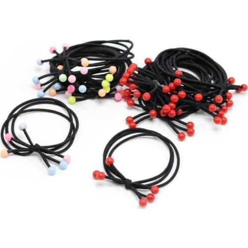 1Pc High-quality Elastic Nylon Three-in-one Knotted Headband For Girls Colorful Rubber Bands For Kids Hair Accessories Headwear