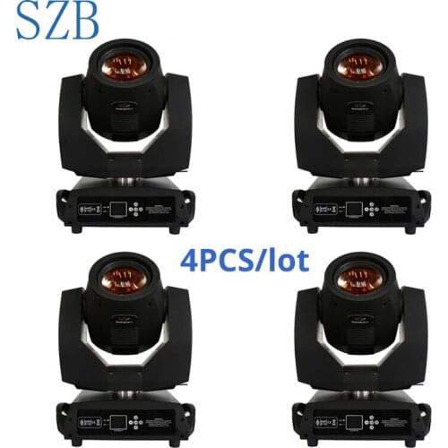 4 PCS Sharpy lyre Beam 230W 7R Moving Head Light Touch Screen Beam 230 Beam 7R Stage Disco Lights/SZB-MH230
