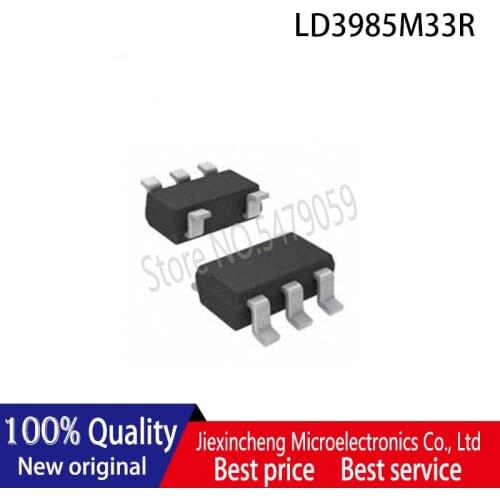 50PCS LD3985M33R 4A2D LD3985M REG LINEAR 3.3V 150MA SOT23-5 New original