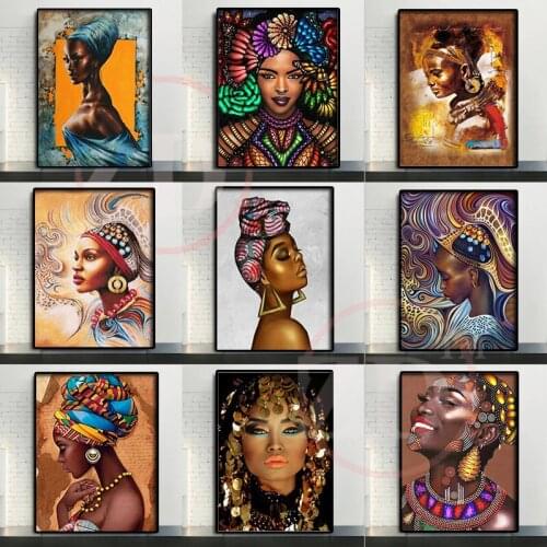 5D Diy Diamond Painting South African Girl Portrait Home Decoration Art Square/Round Diamond Embroidery Kit Mosaic Cross Stitch