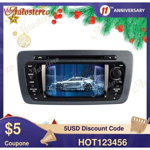 Android 10.0 4GB+64GB Car Radio GPS Navigation DVD Player For SEAT IBIZA 2009-2013 Auto Stereo Head Unit Multimedia Player ISP