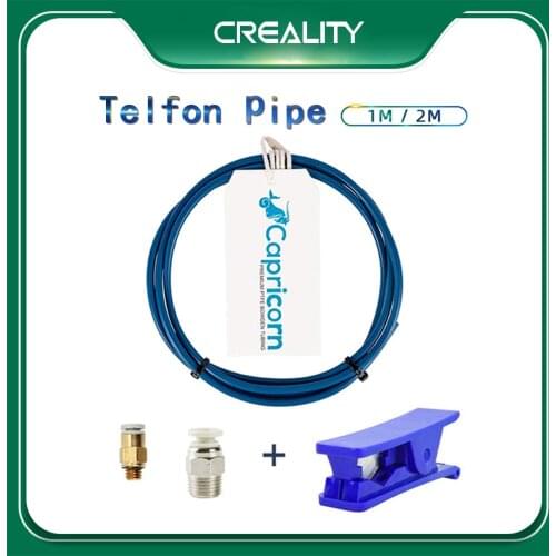 Capricorn Bowden PTFE Tubing XS Series Blue 1M/2M for 1.75mm Filament Sovol Premium New PTFE Tube 3D Printer Parts