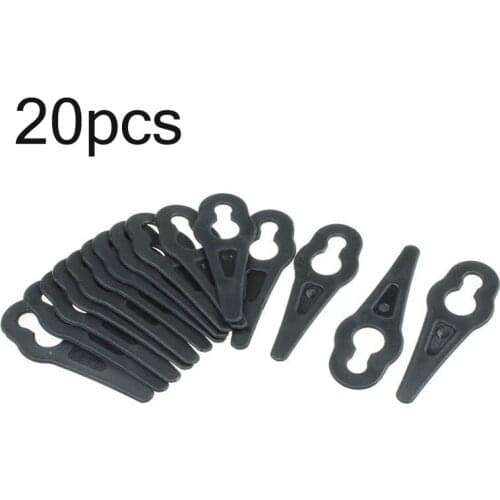 Black 20Pcs/lots Plastic Trimmer Blades For Gtech ST04, ST05 Accutrim EasyTrim Home Tools