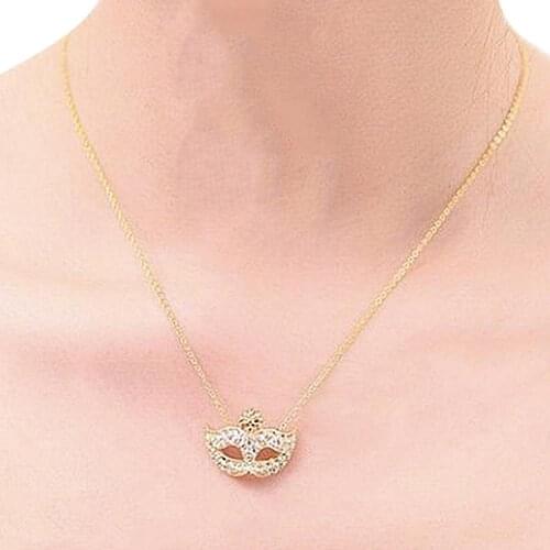 70% Hot Sell Women Vintage Bohemia Style Fox Masks Pendant Necklace Jewelry Xmas Gift