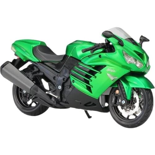 Maisto 1:12 Kawasaki Ninja ZX 14R Alloy Motorcycle Diecast Bike Car Model Toy Collection Mini Moto Gift