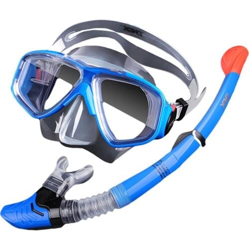 Scuba Diving Full Face Swimming Mask Underwater Tube Anti Fog Goggles Respiratory Scuba Snorkeling Professional Diving Equipment