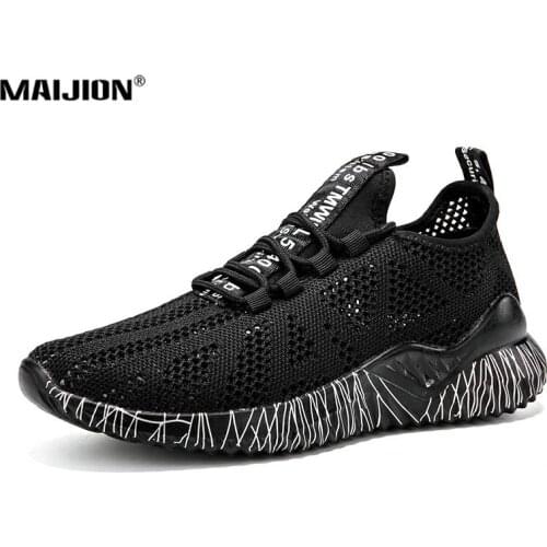 MAIJION Fashion Sneakers Men Vulcanized Shoes Unisex Breathable Mesh Mens Trainers Lightweight Casual Shoes Woman Footware