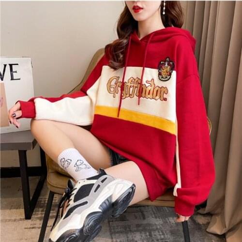 The new Harried Wizarding School of Witchcraft & Wizarding Autumn/Winter 2021 hoodies for women are in full color