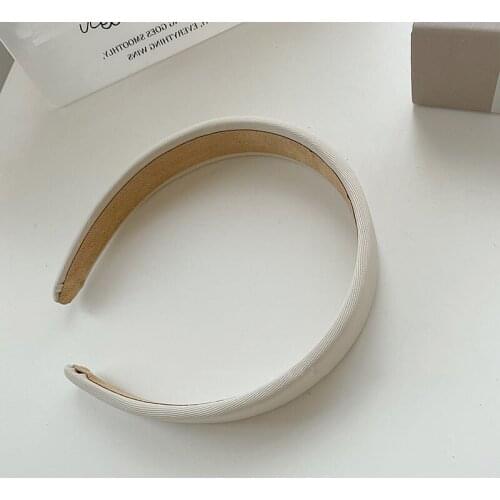 Oaoleer 2021 New Bezel Head Hoop Sweet Headband Girls Hair Headband Fashion Sponge Velvet Hairband Korea Boutique Hairband