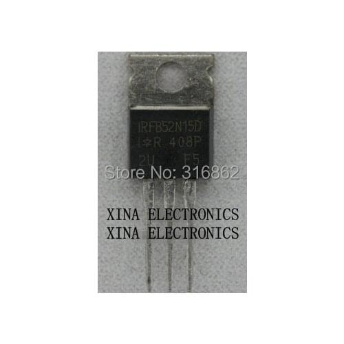 IRFB52N15DPBF IRFB52N15D 150V 51A TO-220 ROHS ORIGINAL 10PCS/lot Free Shipping Electronics composition kit