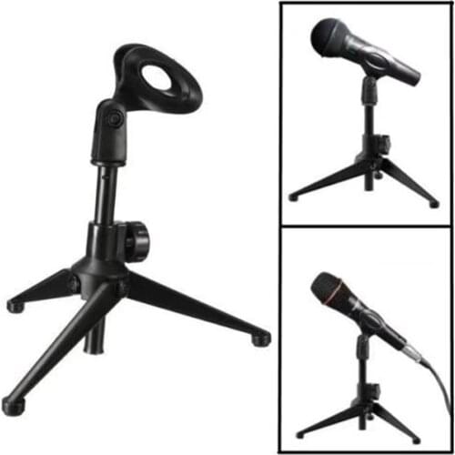 Microphone stand desktop tripod stand wired wireless microphone stand E300 stand desktop microphone stand